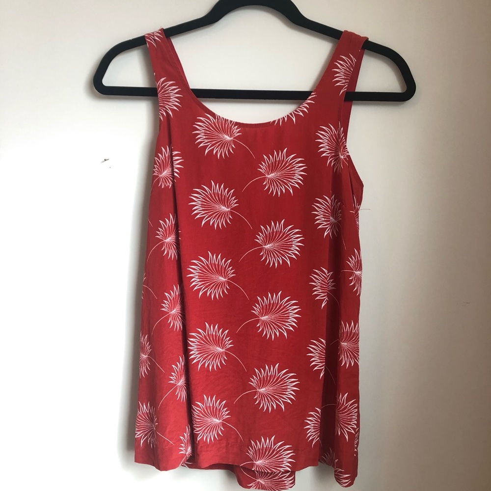 Madewell Silk Tie-back Tank